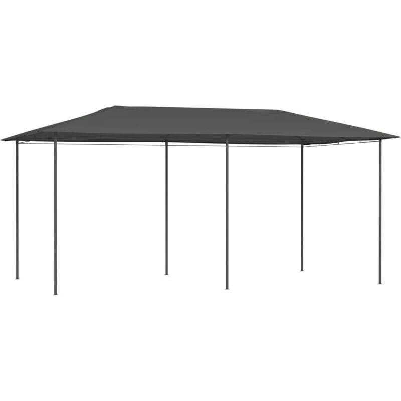 Belvédère 3x6x2,6 m Anthracite 160 g/m²