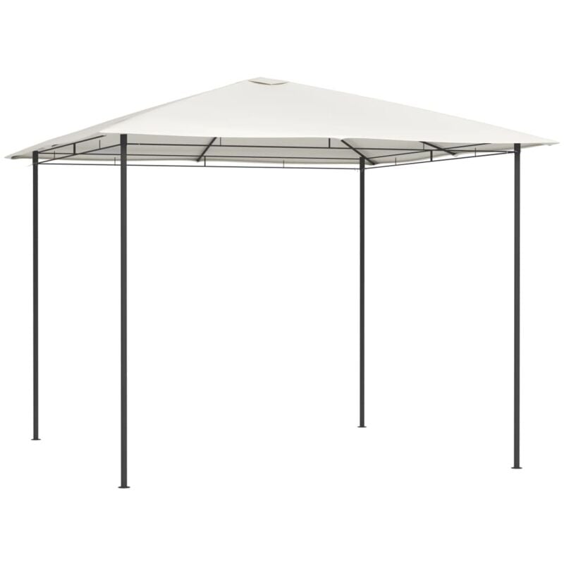 Vidaxl - Belvédère 3x3x2,6 m Crème 160 g/m²