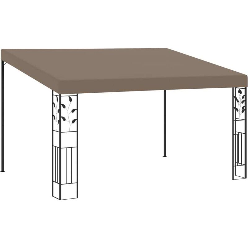 Belvédère mural 4x3x2,5 m Taupe