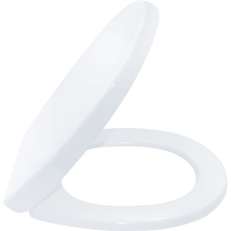 Belvit WC Design Sitz Absenkautomatik Softclose Toilettensitz Duroplast Weiß