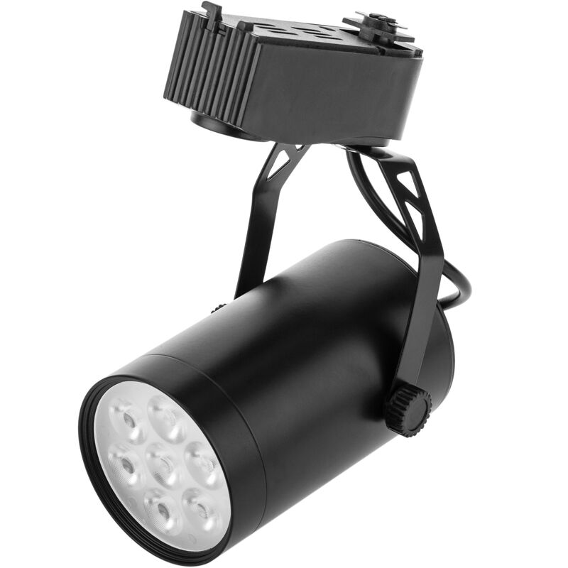 Bematik - 7W LED spotlight rail black cold white day 80x110mm