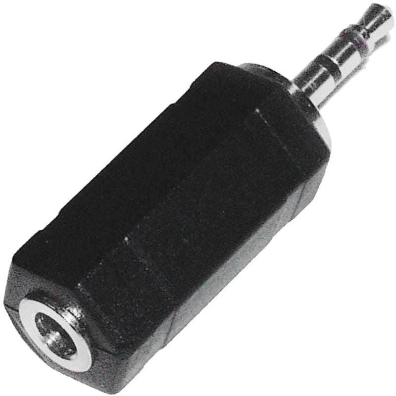 

BeMatik - Adaptador Audio Estéreo (Jack-3.5mm-H / Jack-2.5mm-M)