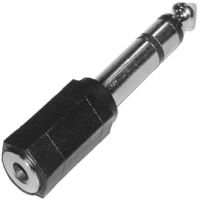 

BeMatik - Adaptador Audio Estéreo (Jack-3.5mm-H / Jack-6.3mm-M)