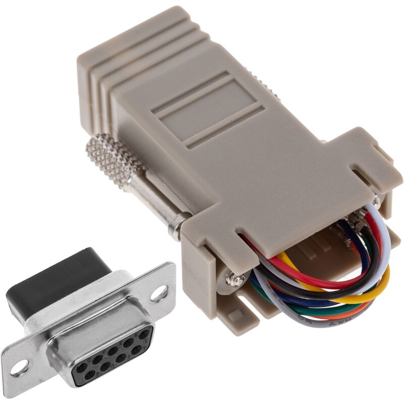 

Adaptador Configurable RJ45H-DB9H - Bematik
