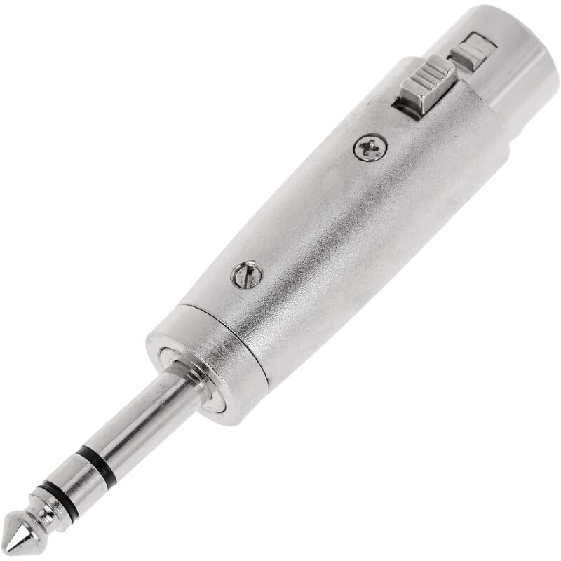 

BeMatik - Adaptador de audio XLR de 3 pines macho a jack 6.3mm macho