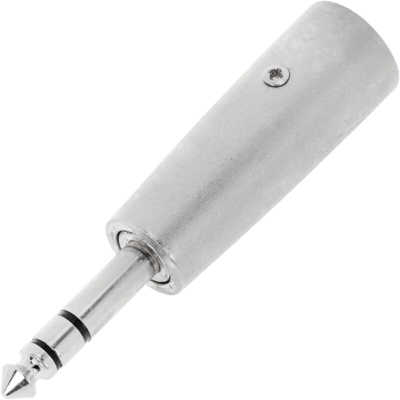 

BeMatik - Adaptador de audio XLR de 3 pines macho a TRS jack 6.3mm macho