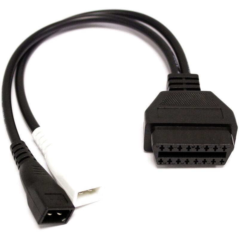 

BeMatik - Adaptador de conector OBD II a 2pin+2pin