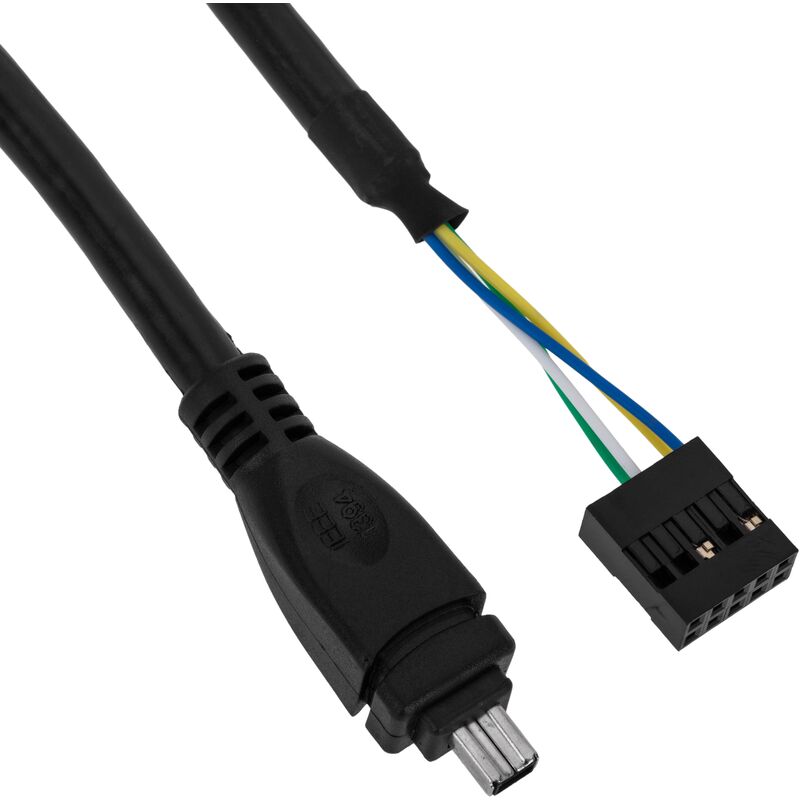 

BeMatik - Adaptador FireWire 400 IEEE 1394 para placa base de 4 pines macho