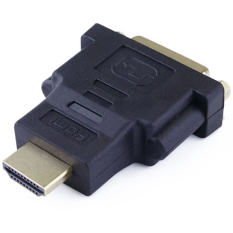 

Adaptador HDMI de tipo HDMI-A macho a DVI-D hembra - Bematik