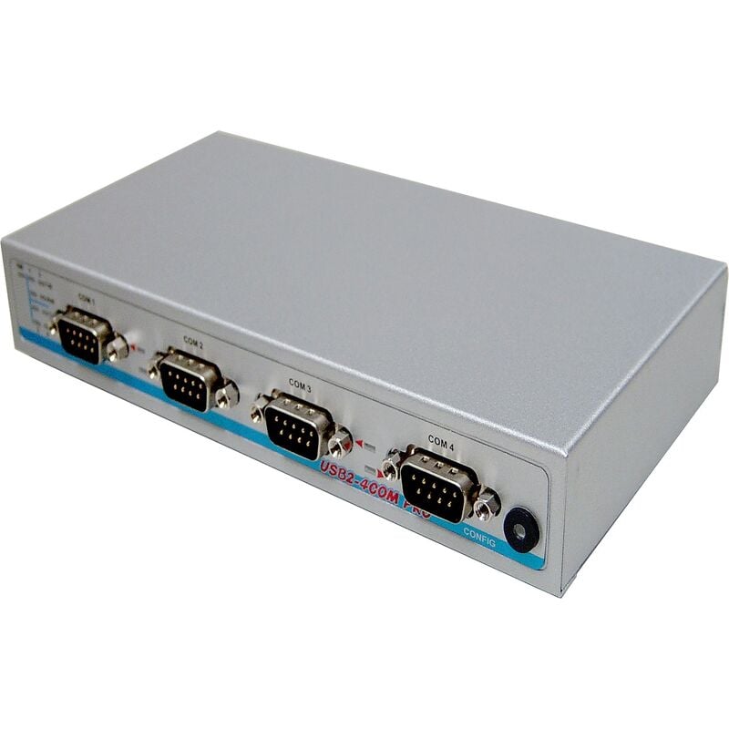 

Adaptador USB a RS-232/422/485 Titan-PRO (4-Port DINRail) - Bematik