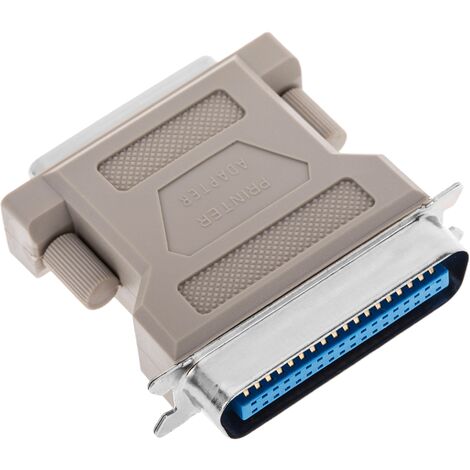 BeMatik - Adaptateur Centronics CN36-mâle à femelle DB25-