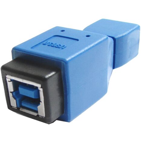 BeMatik - Adaptateur USB 3.0 vers USB 2.0 (Micro USB AB B Mâle à Mâle)