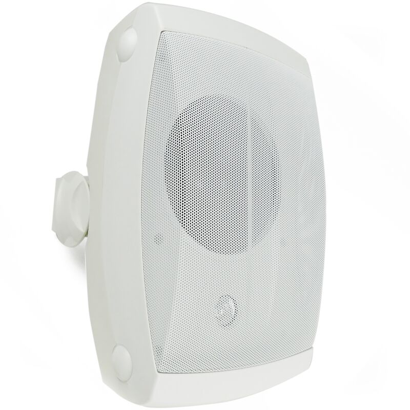 

BeMatik - Altavoz de pared orientable de 40W para exterior blanco