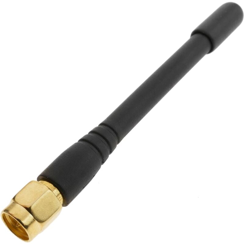 

Antena omnidireccional SMA macho de 433 MHz a 2.5 dBi 80mm - Bematik