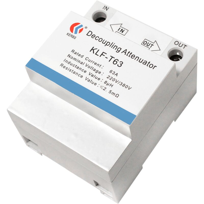 

Atenuador desacoplador 63A 220/380V carril DIN 36mm - Bematik