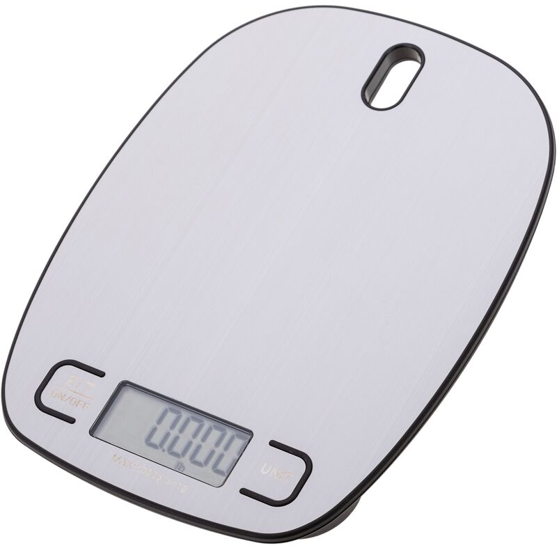 

Balanza digital de 5 Kg con plataforma de cristal - Bematik