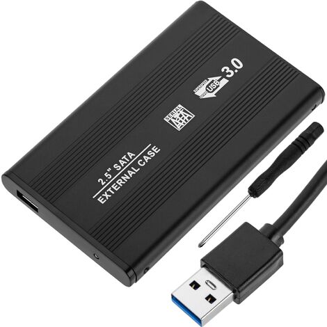 Boitier Disque Dur Externe USB 2.0 480 Mbps 2en1 2.5/3.5 - SpaceNet