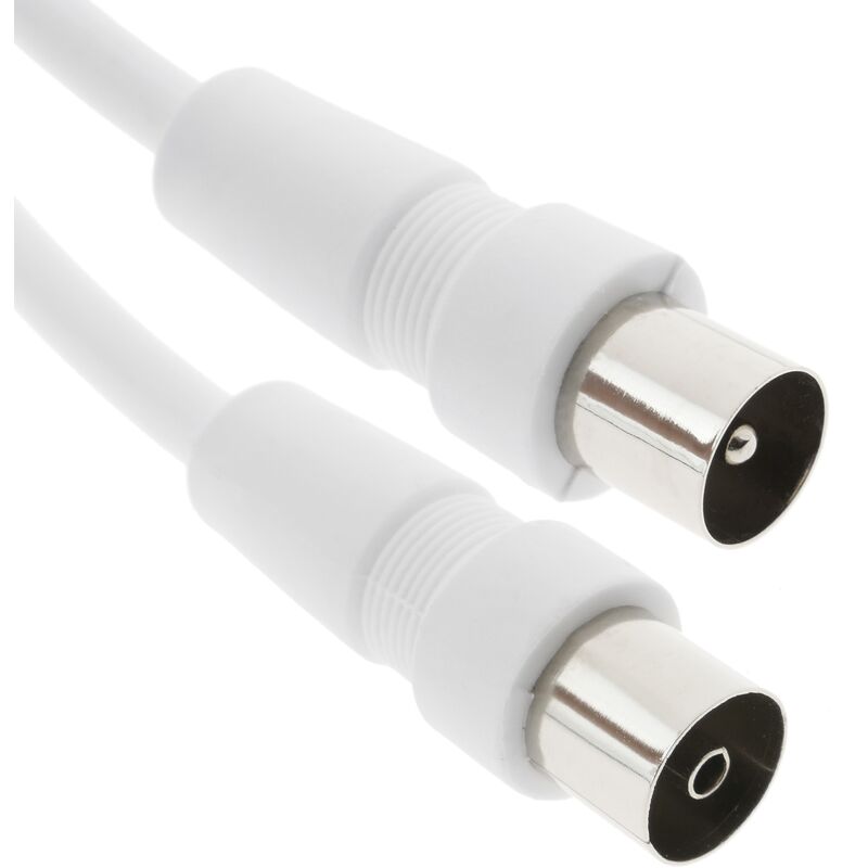 

BeMatik - Cable Coaxial Antena TV 75 Ohms (1.5m/Blanco)