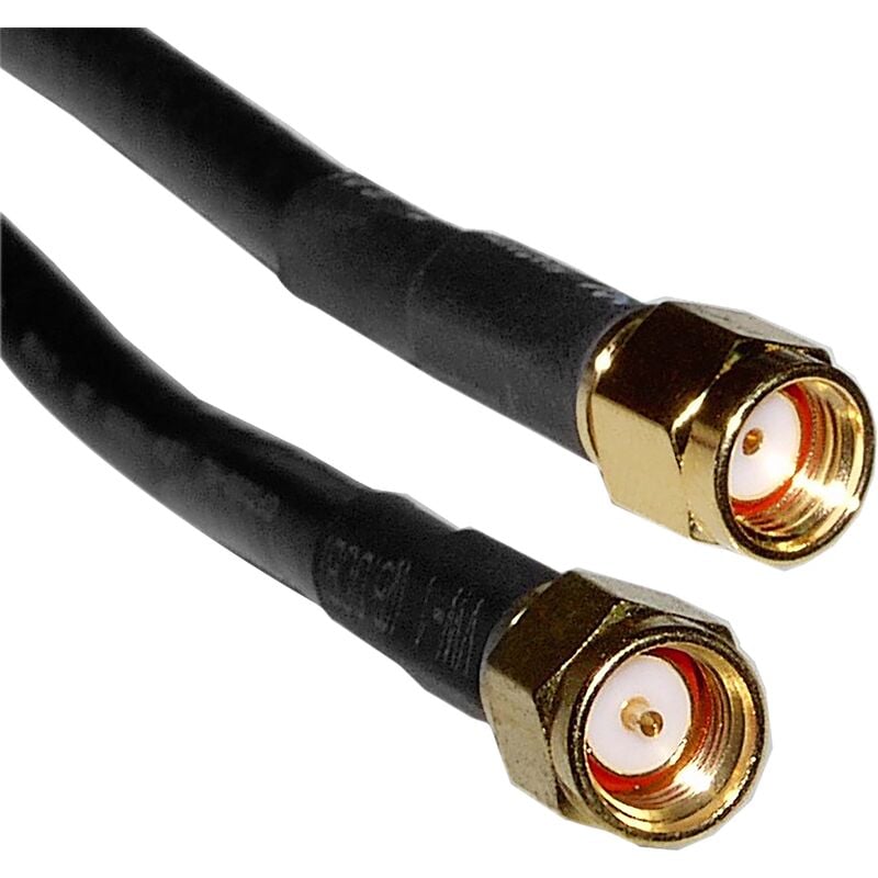 

Cable coaxial HDF200 SMA-macho a rSMA-macho 1m - Bematik