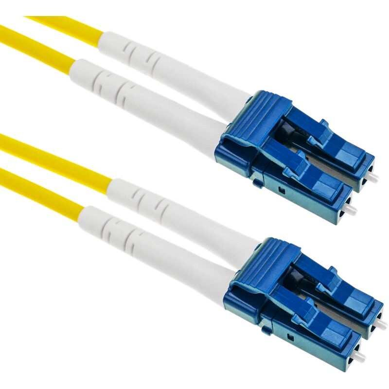 

Cable de fibra óptica LC/PC a LC/PC monomodo duplex 9/125 de 75m OS2 - Bematik