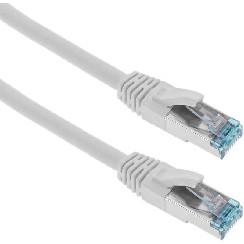 

Cable de red ethernet 1 metro LAN SFTP RJ45 Cat.7 blanco - Bematik