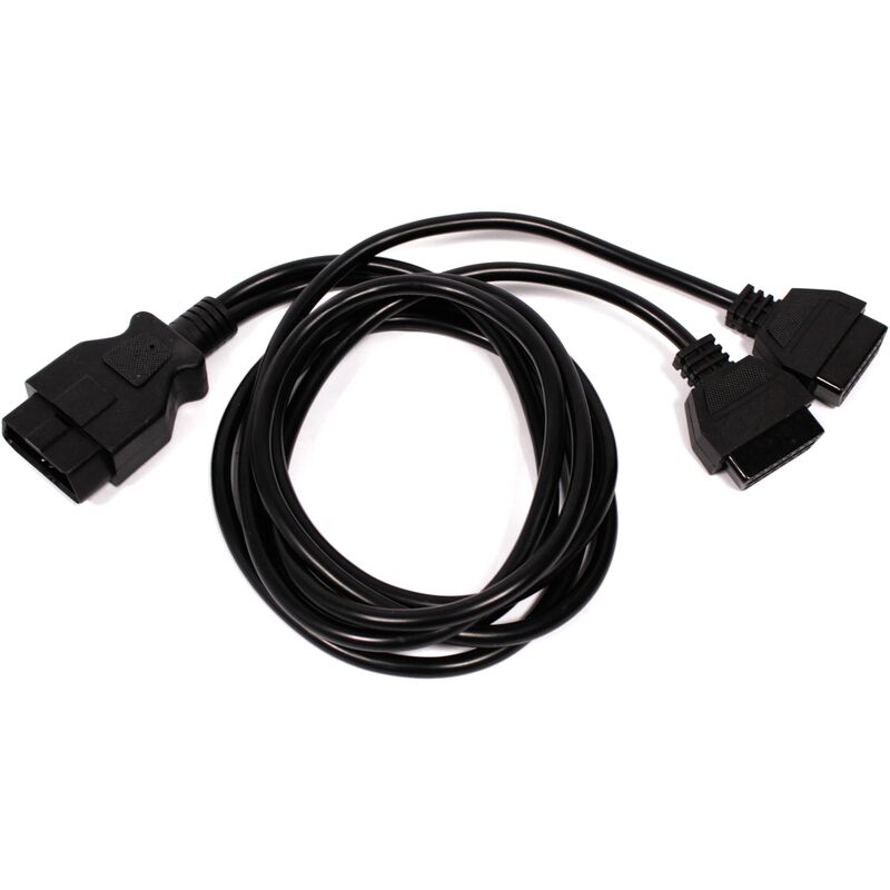 

BeMatik - Cable duplicador OBD II OBD2 J1962 macho a hembra 150cm