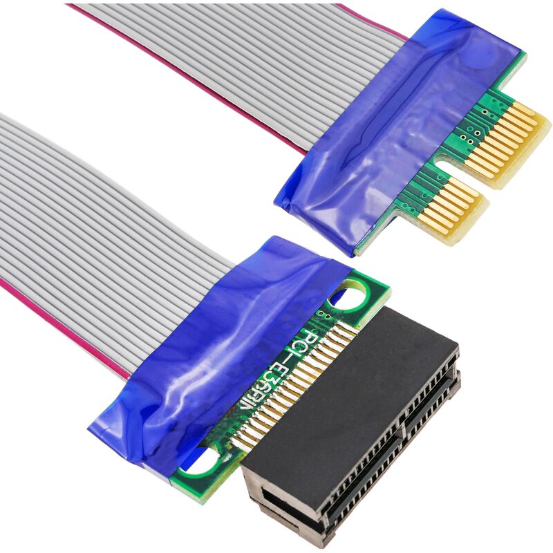 

Cable extensión PCIe 1X 19cm riser card - Bematik