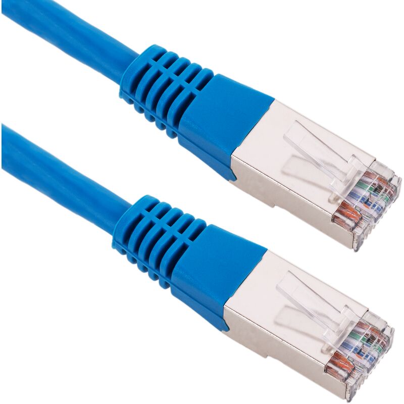 

Cable FTP categoría 6 azul 5m - Bematik