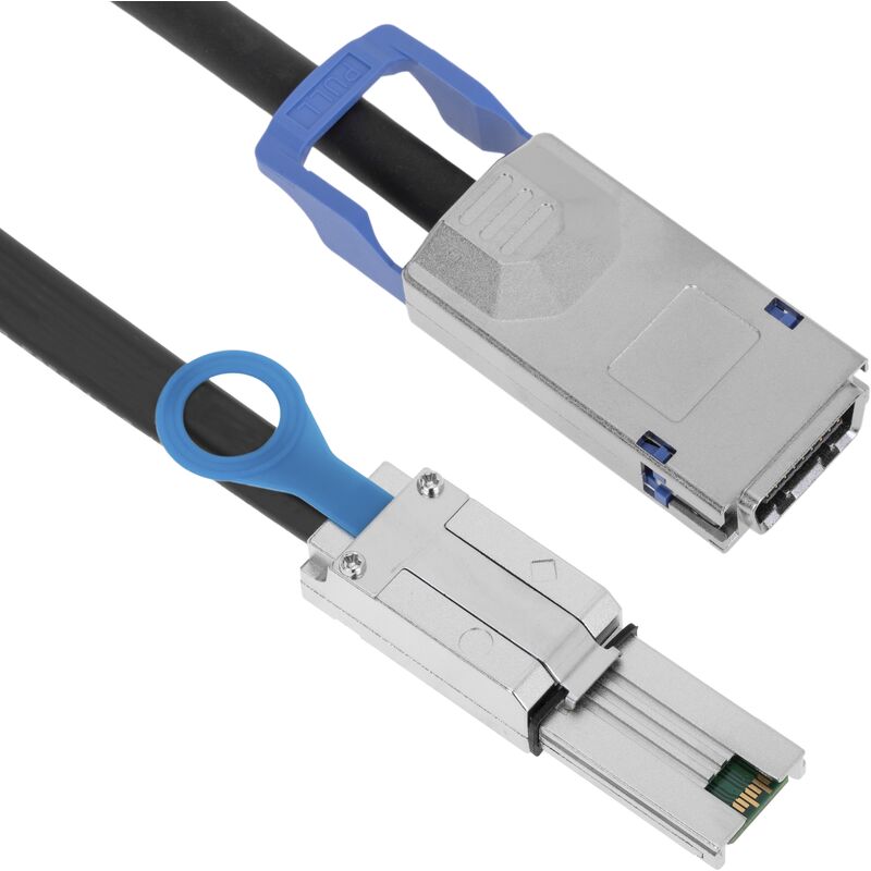 

Cable MiniSAS SFF-8088 a CX4 SFF-8470 de 10 Gigabit de 2m - Bematik