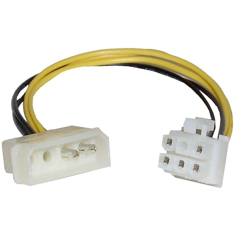 

Cable MOLEX 4Pin-M a PCI-EXPRESS 6Pin-H (Mini-Fit 4.20Pitch) - Bematik