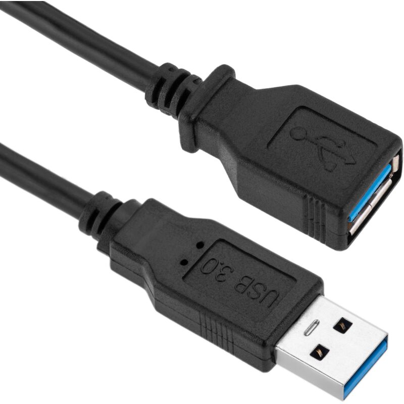 

Cable alargador USB 3.0 de 1 m tipo A Macho a Hembra - Bematik