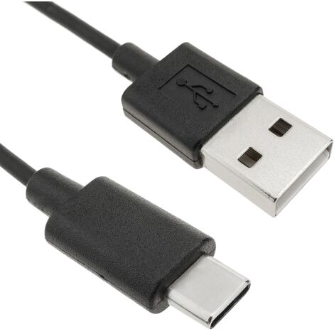 BeMatik - Câble USB 2.0 type C mâle vers USB Un mâle 50cm
