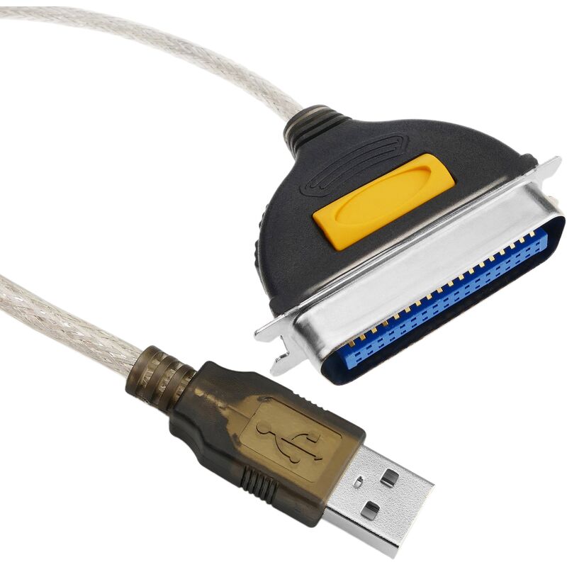 

BeMatik - Cable USB a puerto paralelo (A macho a centronics 36 macho)