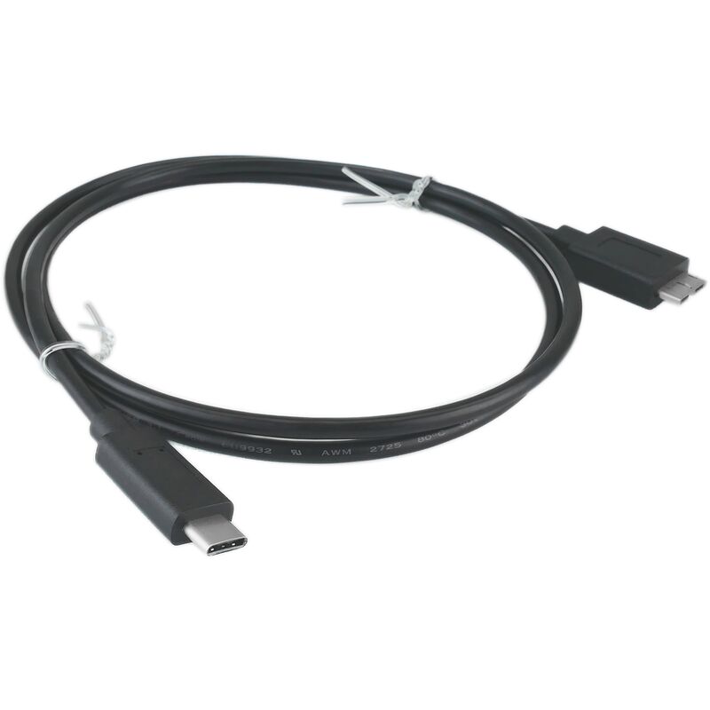 

Cable USB tipo C 3.0 Macho a MicroUSB tipo B 3.0 Macho de 1 m - Bematik