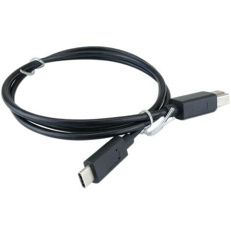 BeMatik - Cable USB tipo C 3.0 Macho a USB tipo B 3.0 Macho de 1 m