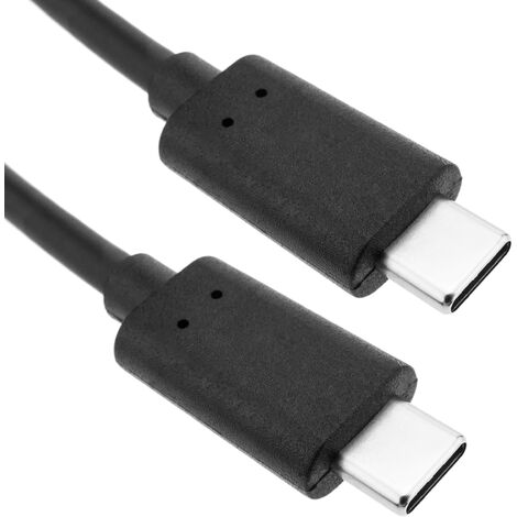 BeMatik - Câble USB Type C 3.1 Gen 1 Mâle à Mâle 5Gbps 1.8 m