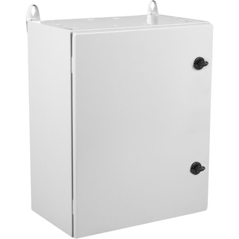 CableMarkt - Tapa ciega de metal para caja de distribución eléctrica de 12  módulos