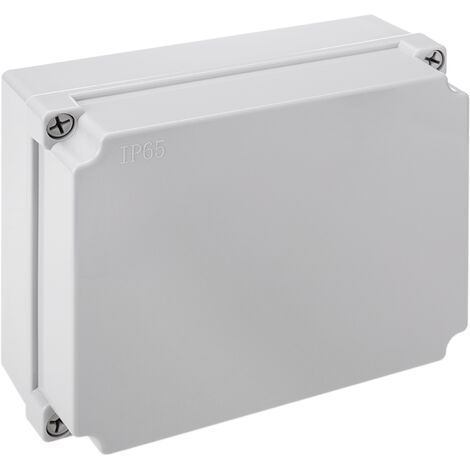 Caja estanca y hermética de superficie cuadrada para protección de  conexiones eléctricas 200x100x200mm - Cablematic