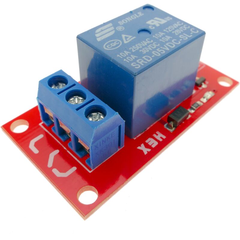 

Circuito impreso con 1 relé compatible con Arduino 2560 UNO ARM PIC AVR DSP STM32 5/9/12/24V DW-0013 - Bematik