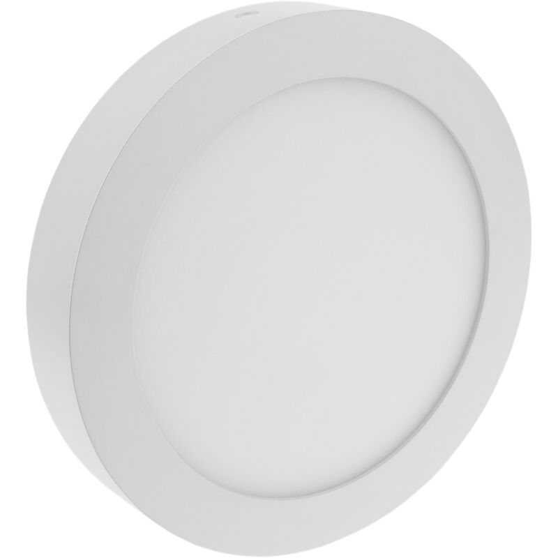 BeMatik - Downlight surface LED circular panel 215mm 18W with white daylight