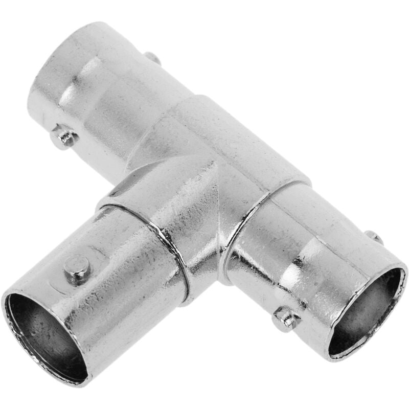 

Conector triple de cable coaxial BNC hembra RG58 - Bematik