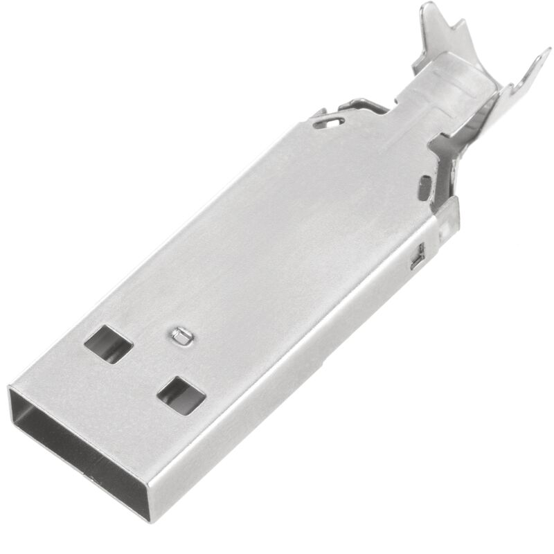 

Conector USB tipo A macho para soldar - Bematik