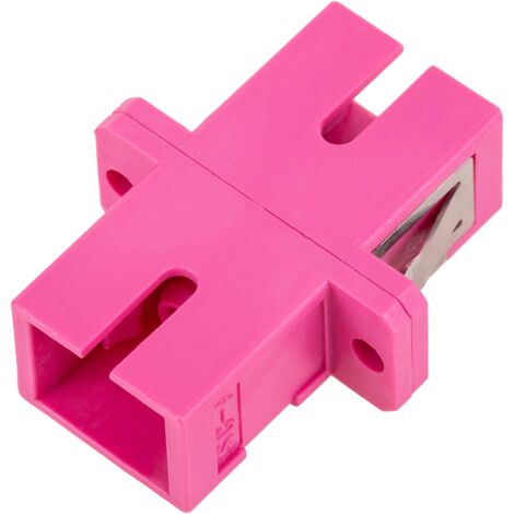 BeMatik - Coupleur fibre optique SC à SC multimode simplex OM4