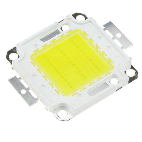 BeMatik - DIY LED COB 30W 3000LM 6000K lumière blanche émetteur 40x45mm