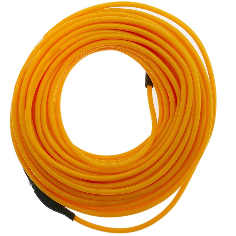 Bematik - Electroluminescent wire coil 2.3mm gold 5m battery