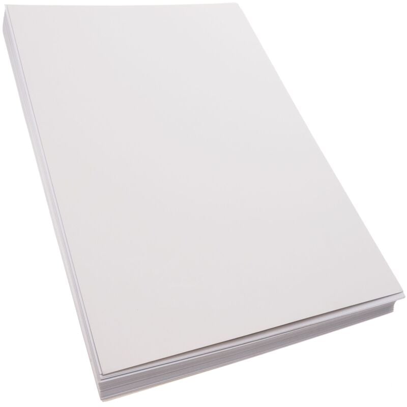 

Etiquetas adhesivas blancas para impresora A4 45.7x25.4mm 100 hojas - Bematik