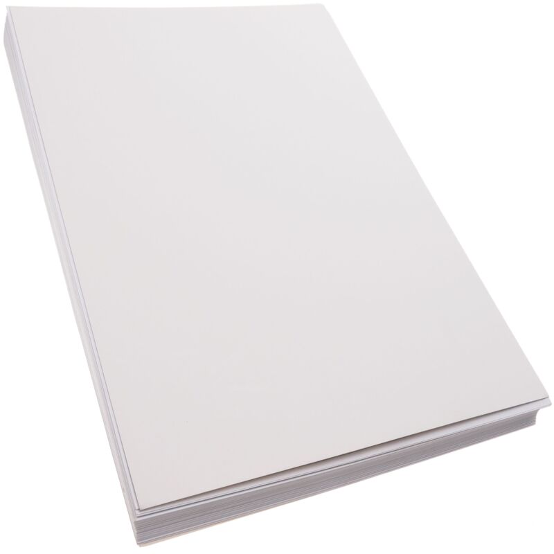 

Etiquetas adhesivas blancas para impresora A4 63.5x72mm 100 hojas - Bematik