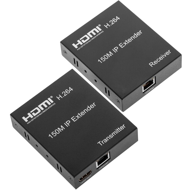 

BeMatik - Extensor HDMI por cable UTP 120m 1080p con infrarrojos