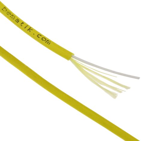 Câble fibre optique RS PRO 100m Sans terminaison, 12 fibres, LSZH