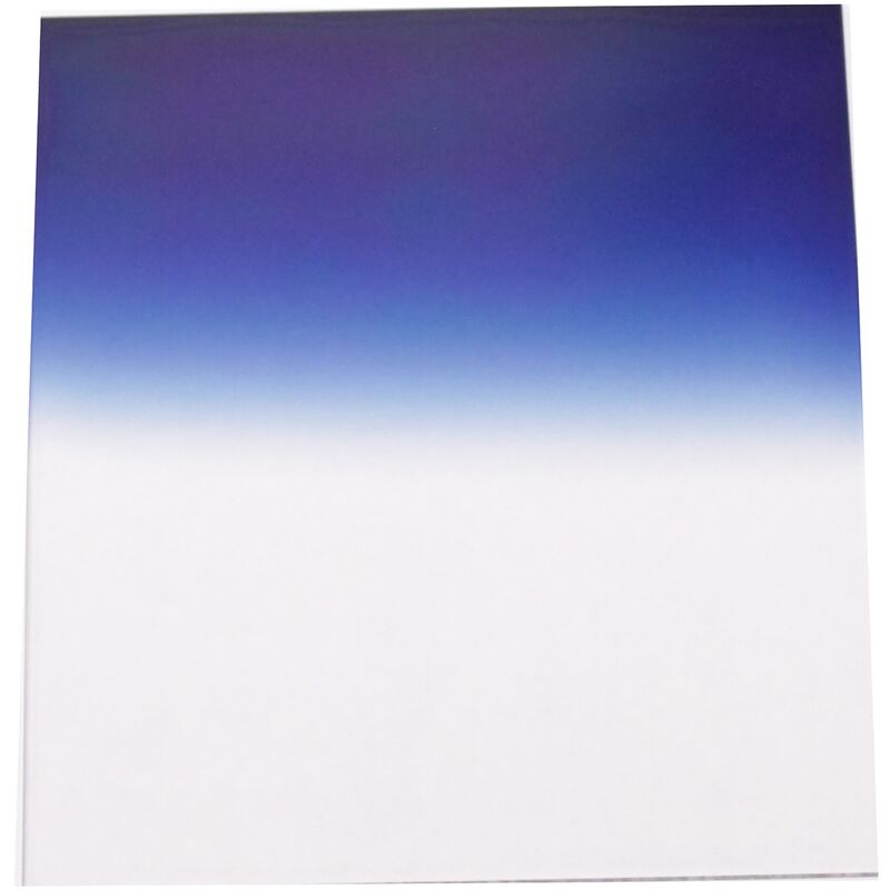 Image of Bematik - Filtro fotografico quadrato per portafiltri cokin 84x95mm blu-graduale